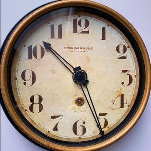 Sterling &Noble Wall Clock